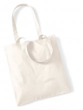 Iepirkumu maisiņš ar garām lencēm, natural krāsā